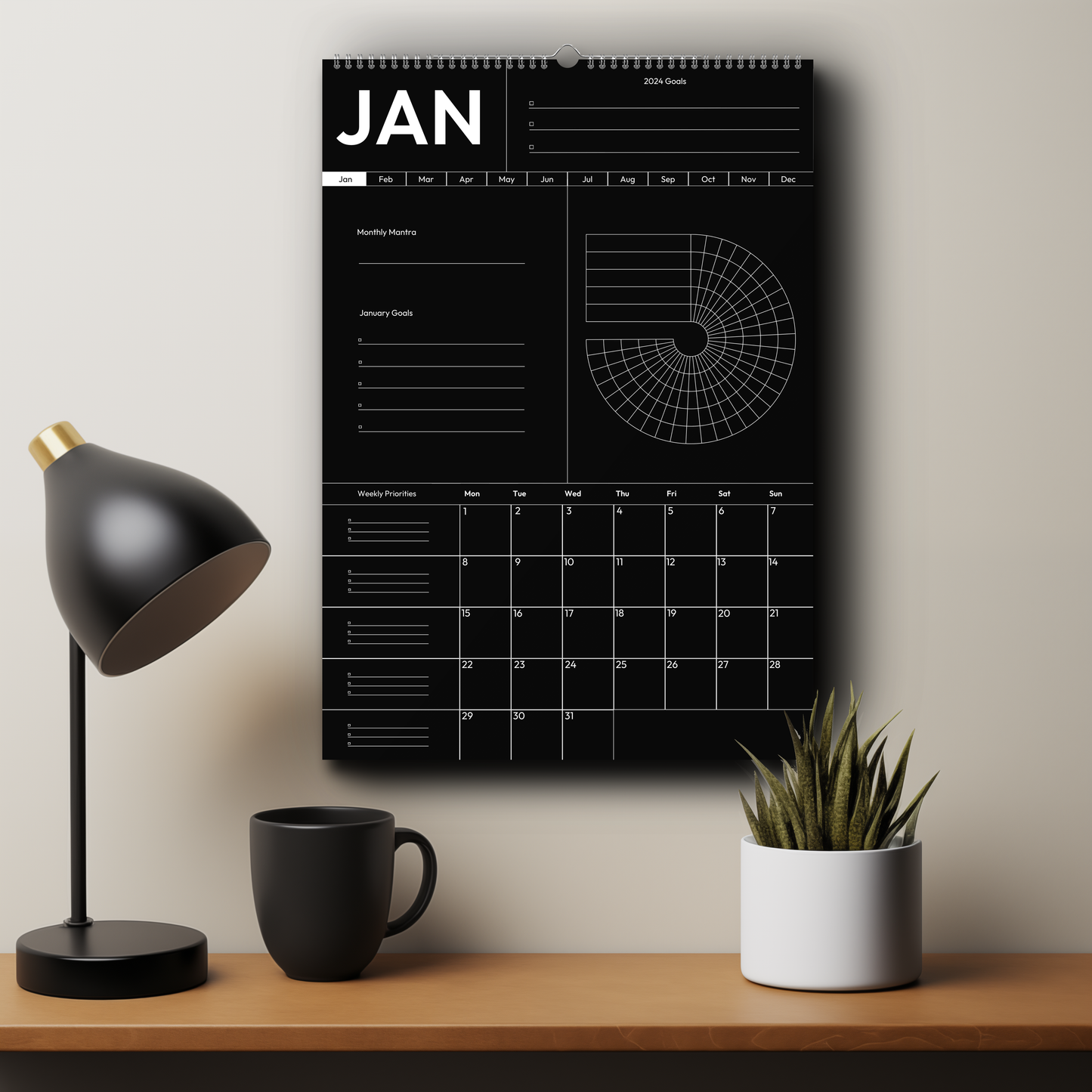 2024 Productivity Calendar